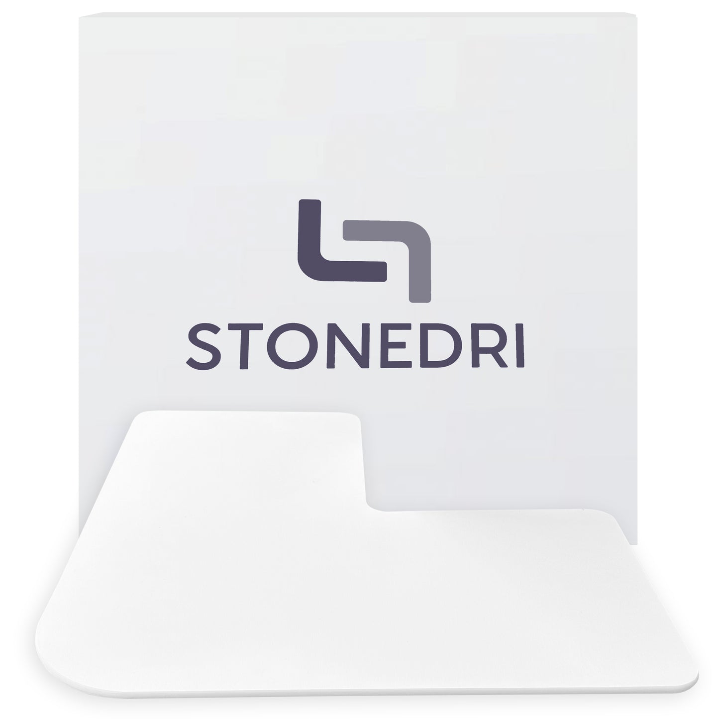 Diatomaceous Earth Stone Corner Bath Mat